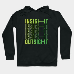 Insight Outsight in Gradient Hoodie